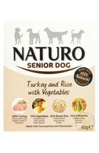 Naturo Senior indyk z ryem i warzywami 400g - 2858229433