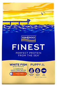 Fish4Dogs Finest Ocean White Fish Puppy Small 1,5kg - 2845411611