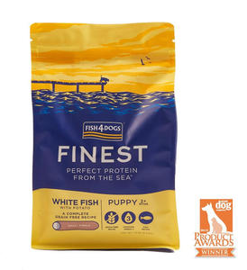 Fish4Dogs Finest Ocean White Fish Puppy Small 6kg - 2847218847