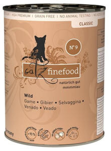 Catz Finefood Classic N.09 Dziczyzna puszka 400g - 2852791808