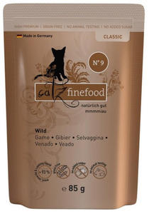 Catz Finefood Classic N.09 Dziczyzna saszetka 85g - 2857843584