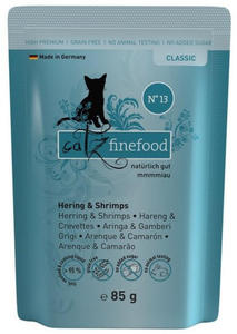 Catz Finefood Classic N.13 led i Krewetki saszetka 85g - 2850128724