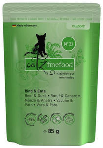 Catz Finefood Classic N.23 Woowina i Kaczka saszetka 85g - 2850128733