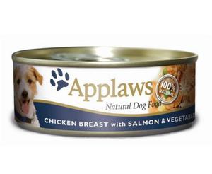 Applaws Dog Taste Toppers puszka z kurczakiem, ososiem i warzywami 156g - 2856545048