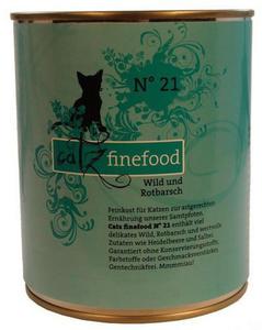 Catz Finefood Classic N.21 Dziczyzna i Karmazyn puszka 800g - 2859794879