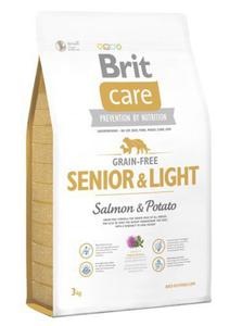 Brit Care Grain Free Senior & Light Salmon & Potato 3kg - 2856545059