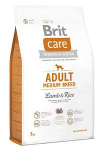 Brit Care New Adult Medium Breed Lamb & Rice 3kg - 2856327605