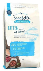 Sanabelle Kitten z drobiem 400g - 2856545069