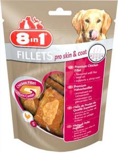 8in1 Fillets Pro Skin & Coat - przekska dla zdrowej skry 80g - 2855550851