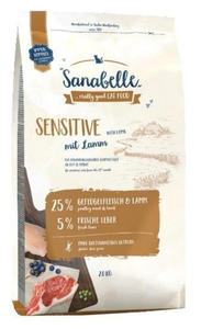 Sanabelle Adult Sensitive z jagnicin 400g - 2855369772