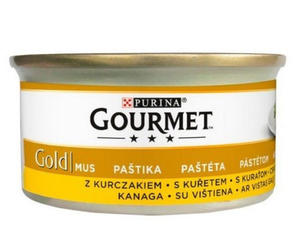 Gourmet Gold Mus z Kurczakiem 85g - 2855369782