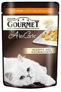 Gourmet a La Carte Indyk z warzywami saszetka 85g - 2857017038