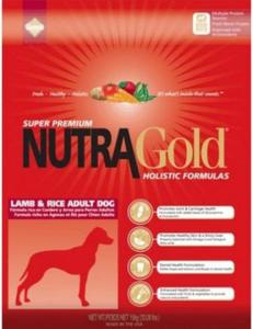 Nutra Gold Holistic Lamb & Rice Adult Dog 3kg - 2857017042