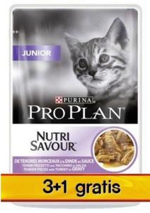 Purina Pro Plan Cat Kitten saszetka 4x85g 3+1 gratis - 2859794982