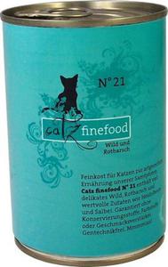 Catz Finefood Classic N.21 Dziczyzna i Karmazyn puszka 400g - 2850128872