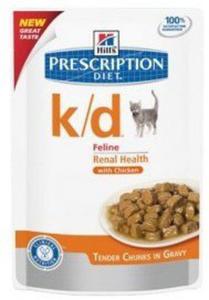 Hill's Prescription Diet k/d Feline Kurczak saszetka 85g - 2822855374