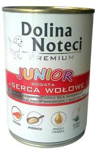 Dolina Noteci Premium Pies Junior Serca woowe puszka 400g - 2858383155