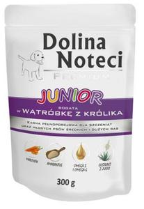 Dolina Noteci Premium Pies Junior Wtrbka z krlika saszetka 300g - 2845409065