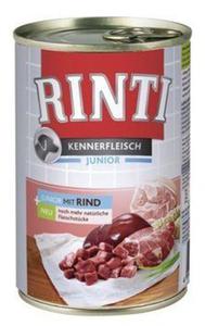 Rinti Kennerfleisch Junior Rind pies - woowina puszka 400g - 2845409068