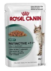 Royal Canin Instinctive +7 w sosie karma mokra dla kotw starszych, wybrednych saszetka 85g - 2822856664