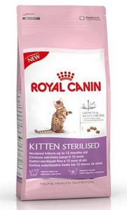 Royal Canin Kitten Sterilised karma sucha dla kocit od 4 do 12 miesica ycia, sterylizowanych 400g - 2856327282