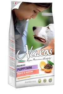 Karma dla szczenit Naxos Puppy Mini Ryba z cytrusami rasy mae 2,5 kg - 2867721655