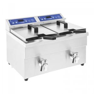 Frytownica indukcyjna - 2 x 10 litrw - 60-190C ROYAL CATERING 10010343 RCIF-10DB - 2869827920