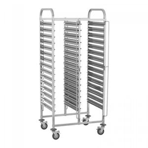 Wzek transportowy - 150 kg - 30 x GN 1/1 ROYAL CATERING 10010676 RCTW-30GN.1 - 2859574630