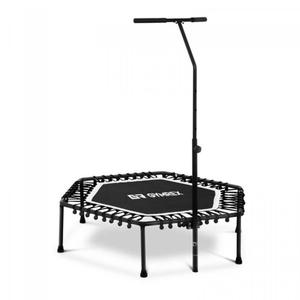 TRAMPOLINA DO WICZE Z UCHWYTEM DO 100KG GYMREX 10230022 GR-HT110B - 2873939221