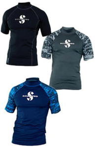 Rash Guard Scubapro mski krtki rkaw UPF 50 - rne kolory - 2853413389