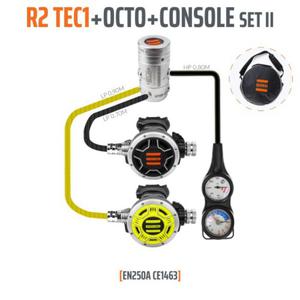 Automat oddechowy Tecline R2TEC1 z octopusem, konsol i torb gratis - 2873686517
