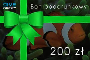 Bon podarunkowy 200z