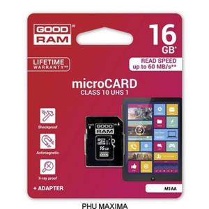 KARTA PAMICI GOODRAM microSD 32GB CLASS 10 UHS I z adapterem SD - 2846598250