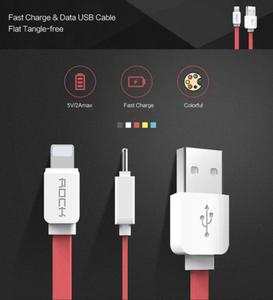 Kabel ROCK USB do iPhone 5S SE 6 7 8 X iPaD 100 cm RED - 2861277886