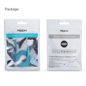 Kabel ROCK USB do iPhone 5S SE 6 7 8 X iPaD 32 cm WHITE - 2861277887