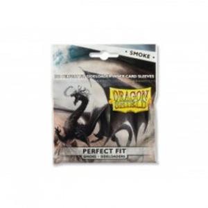 Dragon Shield Standard Perfect Fit Sideloading Sleeves - Clear/Smoke (100 Sleeves) - 2861354866