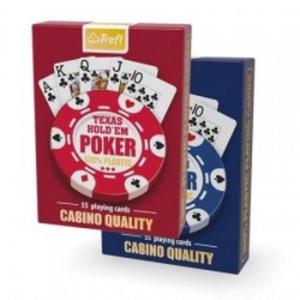 Karty plastik Poker Trefl, Texas Hold'em Poker - 2876474577