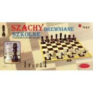 Mae szachy szkolne drewniane 28,5x 28,5cm W&K - 2876562753