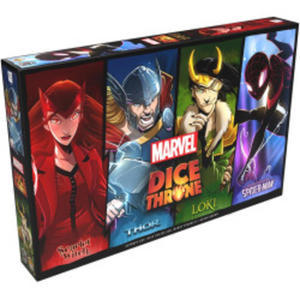 Dice Throne Marvel: Box 1 (Scarlet Witch, Thor, Loki, Spider-Man) - 2878459433