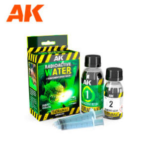 AK Interactive Resin Radioactive Water Components Epoxy Resin 180ml - 2877982657