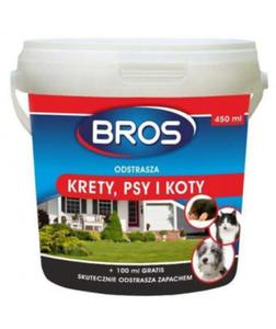 Odstraszacz na krety, psy i koty BROS 450ml - 2832210273