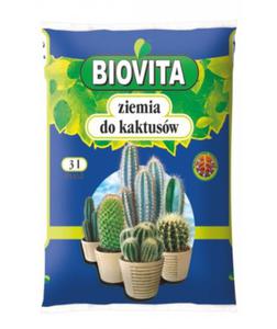Ziemia do kaktusw BIOVITA 3L PALETA 360 workw - 2832210634