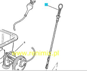 Wskanik poziomu oleju, prt - 2827263940