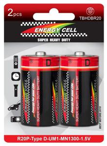 Bateria Energy Cell Super Heavy Duty R-20 - 2859141253