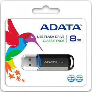 A-DATA C906 NAND Flash 8GB, USB 2.0, Czarna - 2449618553