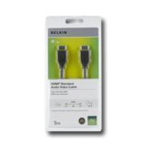 HDMI Cable BELKIN (HDMI (Type A) (Mski) - HDMI (Type A) (Mski),HDMI 1.4,5m) Czarny - 2449618573