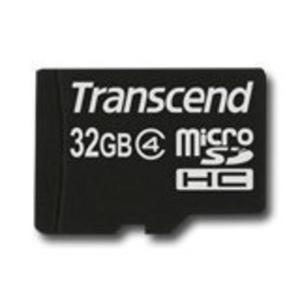 TRANSCEND NAND Flash Micro SDHC 32GB x 1 Class 4 z Adatper(SD 2.0) - 2449618601