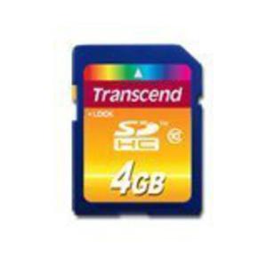 TRANSCEND TS4GSDHC10 NAND Flash Secure Digital High Capacity 4GB x 1 Class 10 - 2449618605