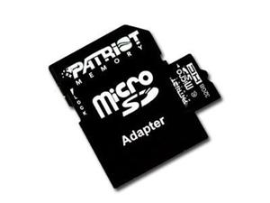 PATRIOT Signature Flash NAND Flash Micro SDHC 32GB Class 10 z SD Adapter - 2449618634