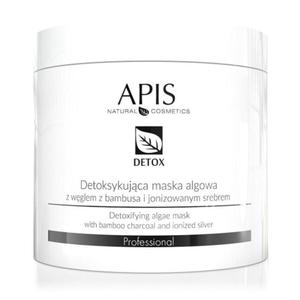 APIS DETOX Maska algowa detoksykujca z wglem z bambusa i jonizowanym srebrem 200g - 2858962165